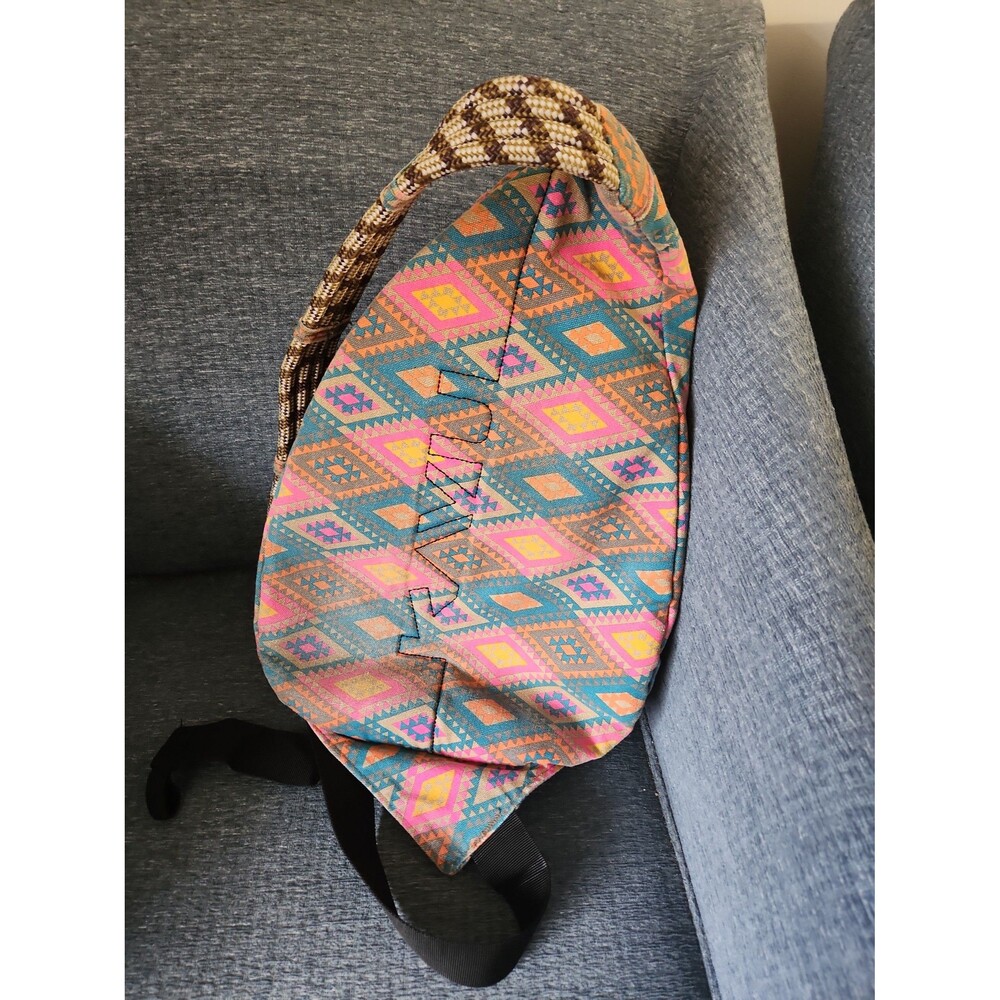 Kavu Rope Sling Bag Rhombus Rug Design Multicolor - Picture 6 of 8
